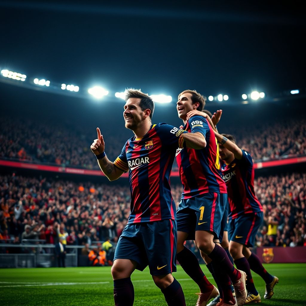 杏彩体育app-梅西压哨绝杀！巴塞罗那逆转晋级欧冠八强